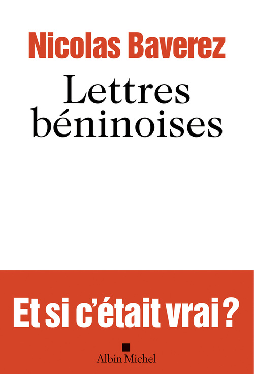 Couverture ebook de Lettres béninoises, de Nicolas Baverez