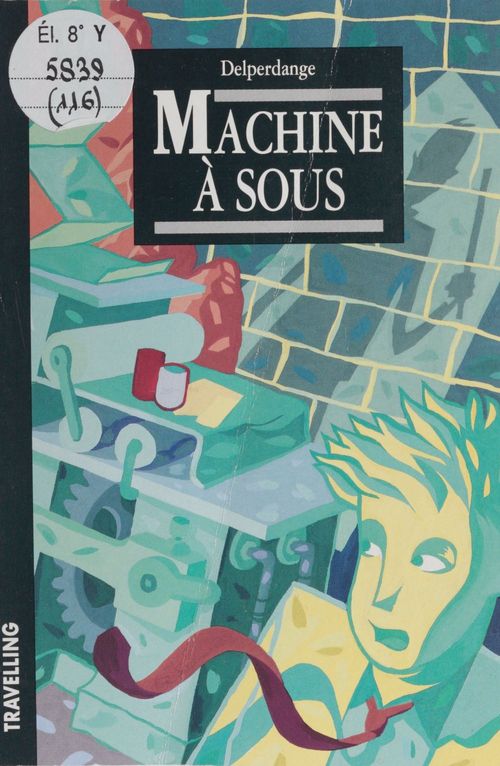 ebook cover of Machine à sous, by Patrick Delperdange