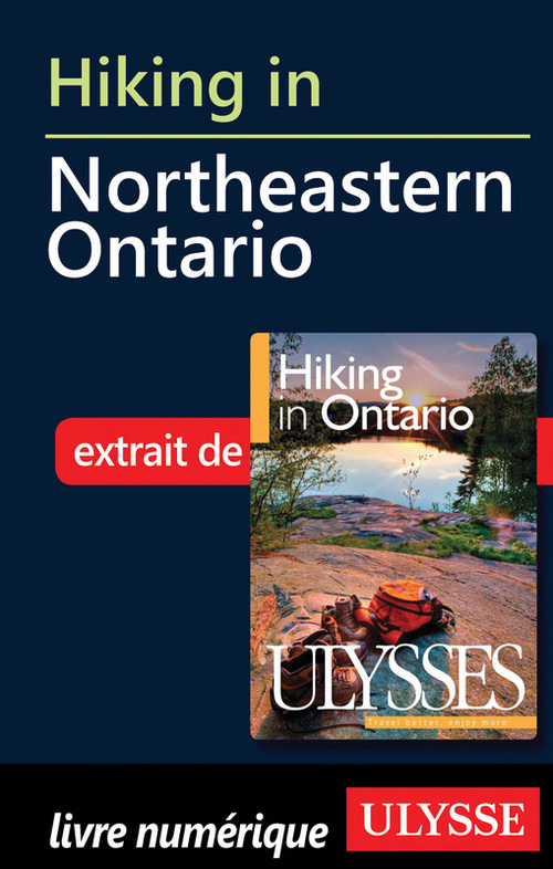 Couverture ebook de Hiking in Northeastern Ontario, de Tracey Arial