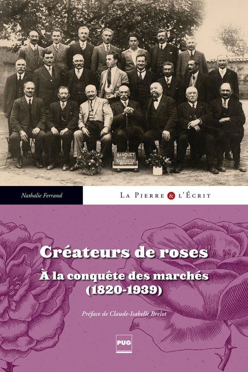 Couverture ebook de Créateurs de roses, de Nathalie Ferrand