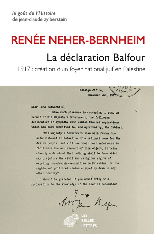 ebook cover of La Déclaration Balfour, by Renée Neher-Bernheim