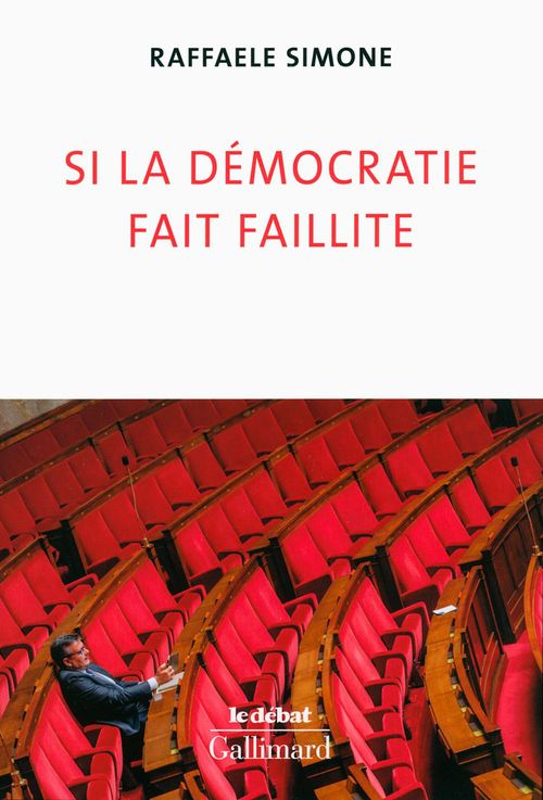 Couverture ebook de Si la démocratie fait faillite, de Raffaele Simone