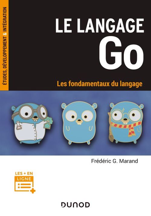 Couverture ebook de Le langage Go, de Frédéric G. Marand