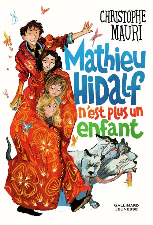 Couverture ebook de Mathieu Hidalf n'est plus un enfant, de Christophe Mauri