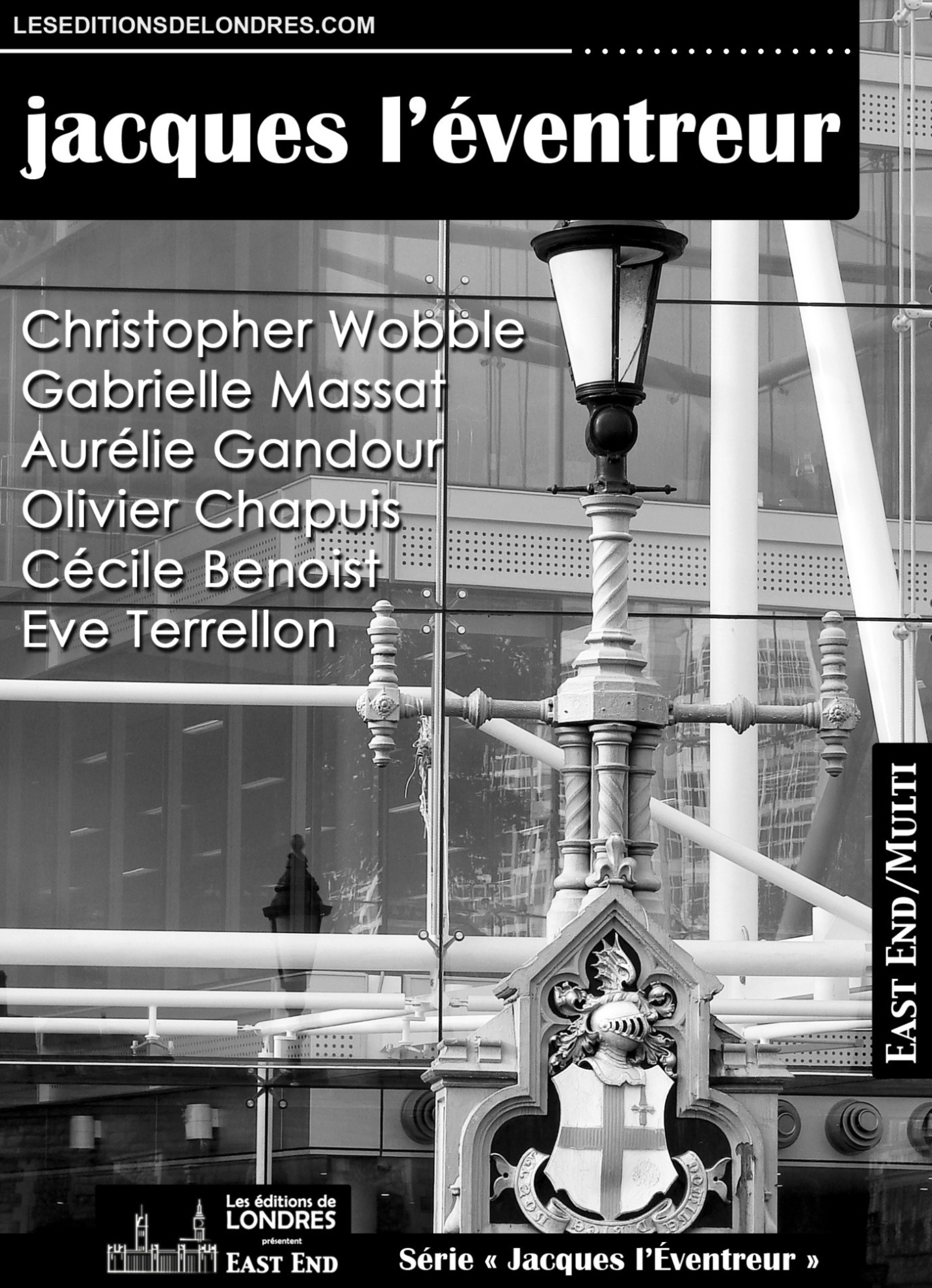 ebook cover of Jacques l'éventreur, compilation de nouvelles, by Collectif