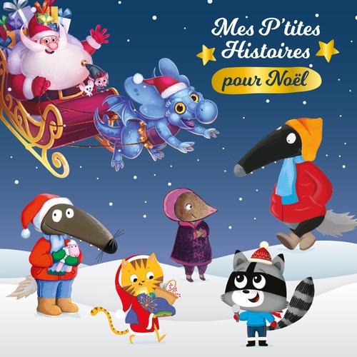 Couverture audiobook de Mes p'tites histoires pour Noël, de Collectif
