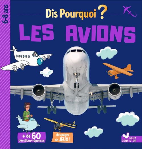 Couverture ebook de Dis pourquoi les avions, de Mathilde Paris