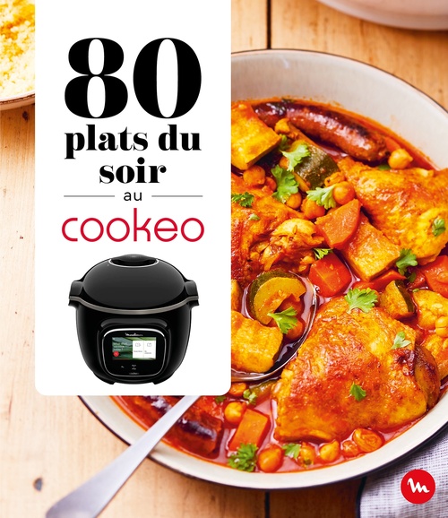 ebook cover of 80 plats du soir au Cookeo  , by Collectif