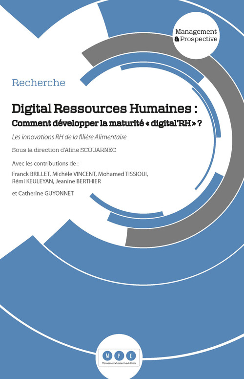 Couverture ebook de Digital Resources Humaines : Comment développer la maturité "digital'RH" ?, de Collectif