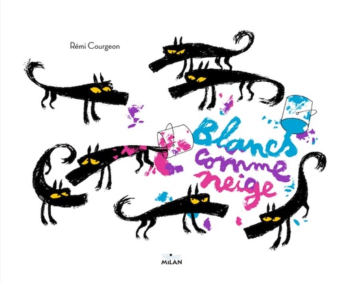 Couverture ebook de Blancs comme neige, de Rémi Courgeon