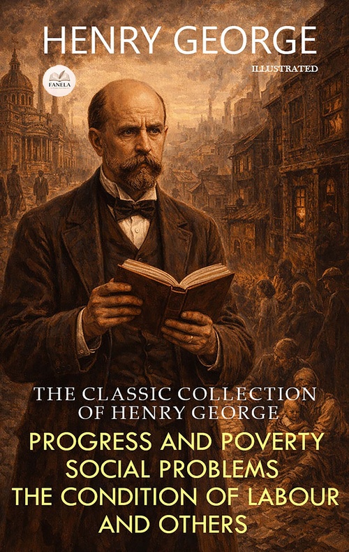 Couverture ebook de The Classic Collection of Henry George. Illustrated, de Henry George