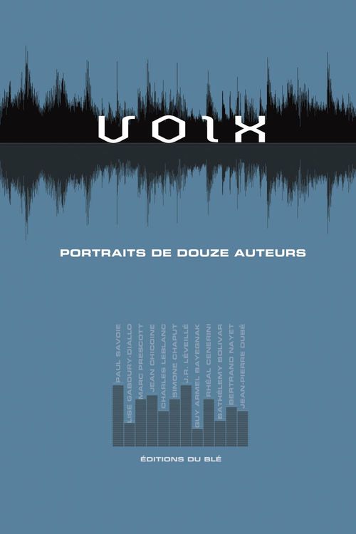 ebook cover of Voix, by Bertrand Nayet, Charles Leblanc, Sandrine Hallion