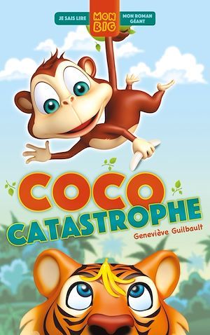 Couverture ebook de Coco Catastrophe, de Geniève Guilbault