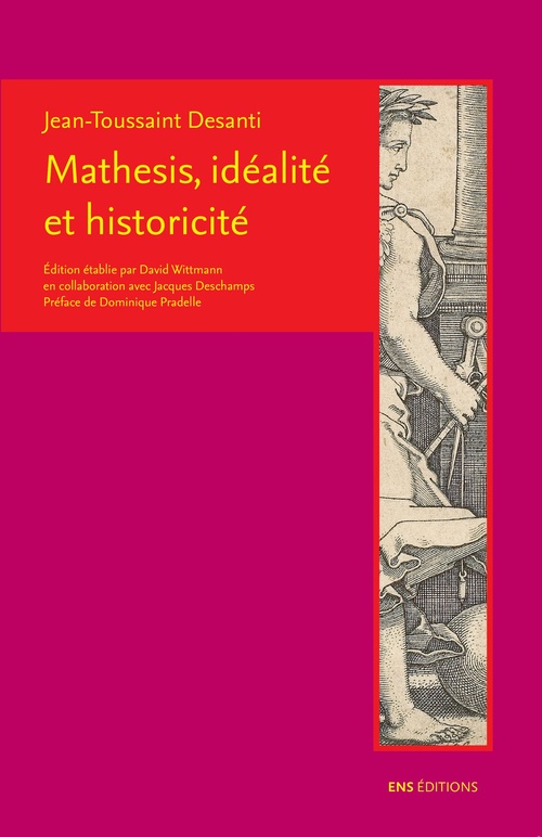 Couverture ebook de Mathesis, idéalité et historicité, de Jean-Toussaint Desanti