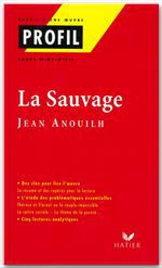 ebook cover of Profil - Anouilh (Jean) : La sauvage, by L Mimy-Pieri