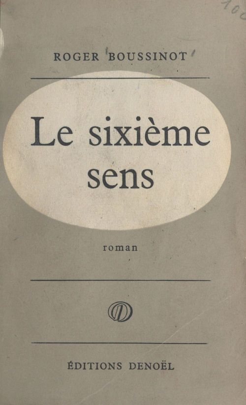 Couverture ebook de Le sixième sens, de Roger Boussinot