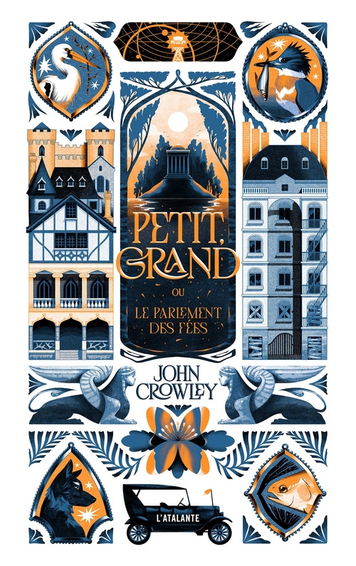 Couverture ebook de Petit, Grand ou le Parlement des fées, de John Crowley
