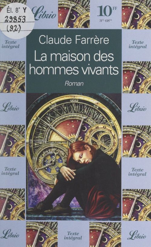 Couverture ebook de La maison des hommes vivants, de Claude Farrère