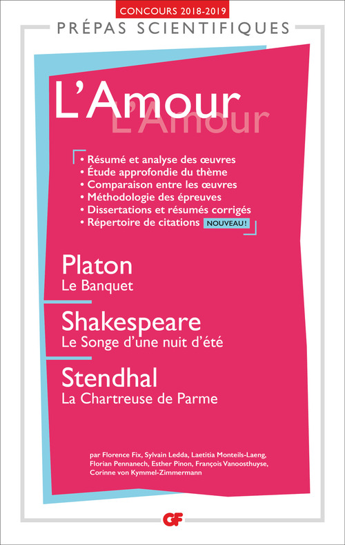 Couverture ebook de L'Amour - Prépas scientifiques, de Collectif