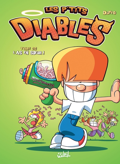 ebook cover of Les P'tits Diables T26 - L'As en soeur !, by Olivier Dutto