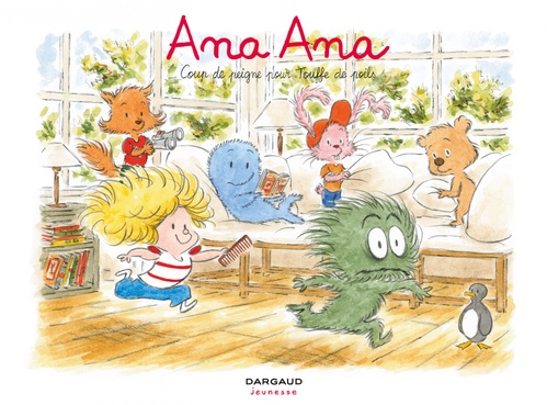 Couverture ebook de Ana Ana - Tome 8 - Coup de peigne pour Touffe de poils, de Dominique Roques, Alexis Dormal