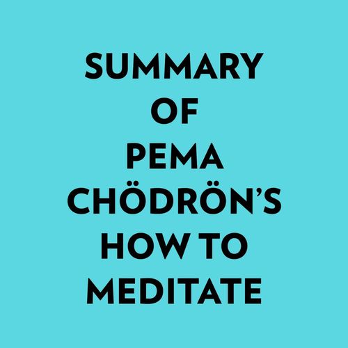 audiobook cover of Summary of Pema Chödrön's How To Meditate, by Everest Media