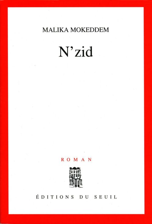 ebook cover of N'zid, by Malika Mokeddem