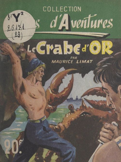 Couverture ebook de Le crabe d'or, de Maurice Limat