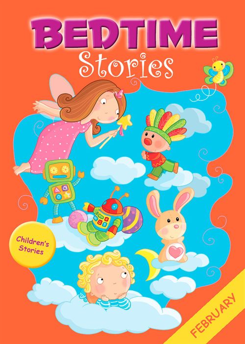 ebook cover of 28 Bedtime Stories for February, by Sally-Ann Hopwood, Bedtime Stories