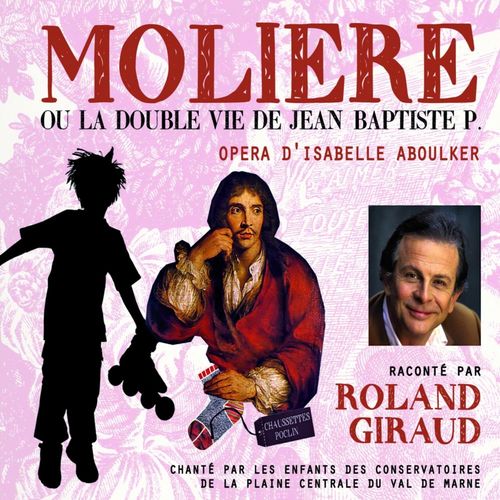 audiobook cover of Molière ou la double vie de Jean-Baptiste P., by Isabelle Aboulker
