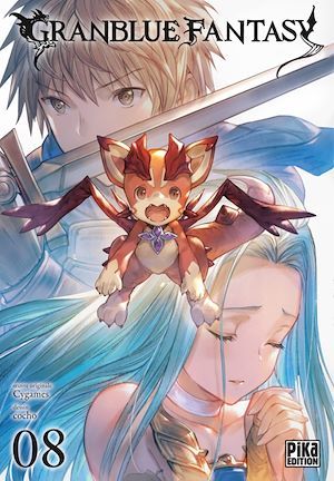 Couverture ebook de Granblue Fantasy T08, de Cocho