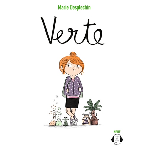 audiobook cover of Verte, by Marie Desplechin