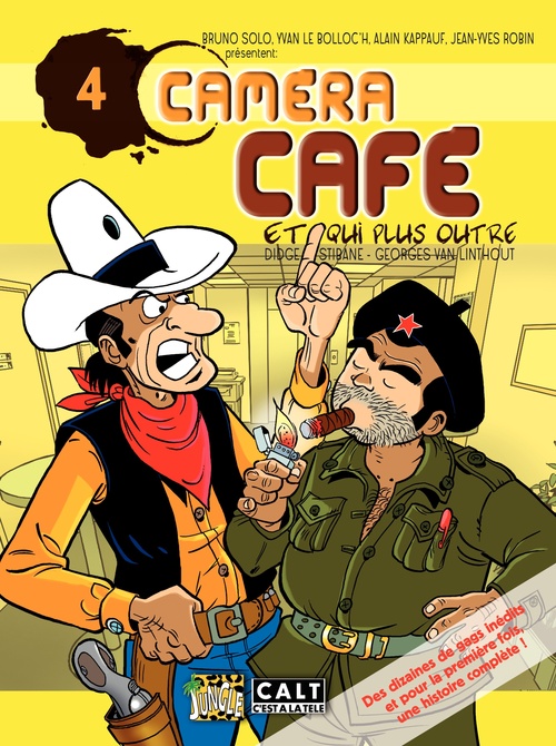 ebook cover of Caméra Café - tome 4 - Qui plus outre, by Linthout/Didge/Stiba