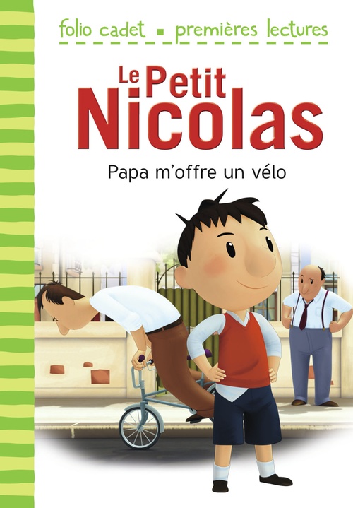 Couverture ebook de Le Petit Nicolas (Tome 4) - Papa m´offre un vélo, de Emmanuelle Lepetit