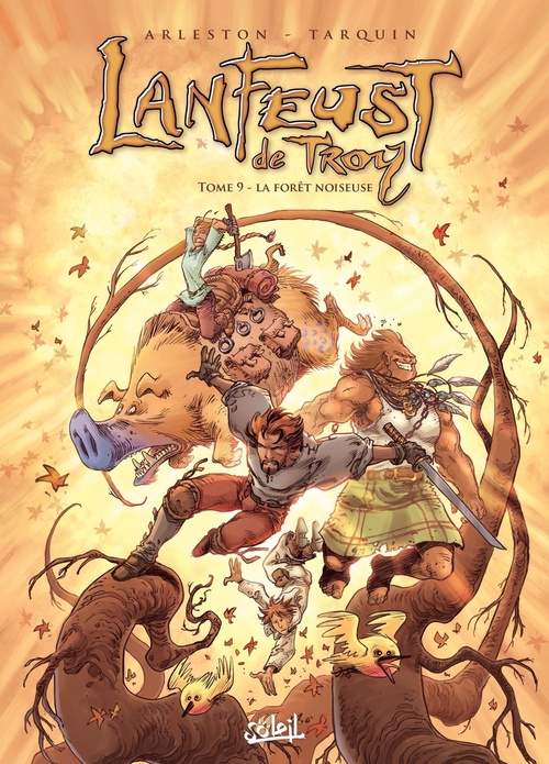 ebook cover of Lanfeust de Troy T09 - La Forêt noiseuse, by Christophe Arleston