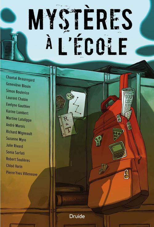 Couverture ebook de Mystères à l´école, de