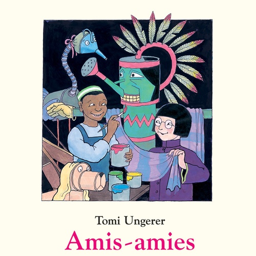 audiobook cover of Amis-amies, by Tomi Ungerer
