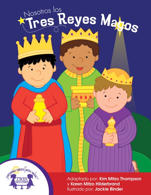 Couverture ebook de Nosotros los Tres Reyes Magos, de Kim Mitzo Thompson, Karen Mitzo Hilderbrand