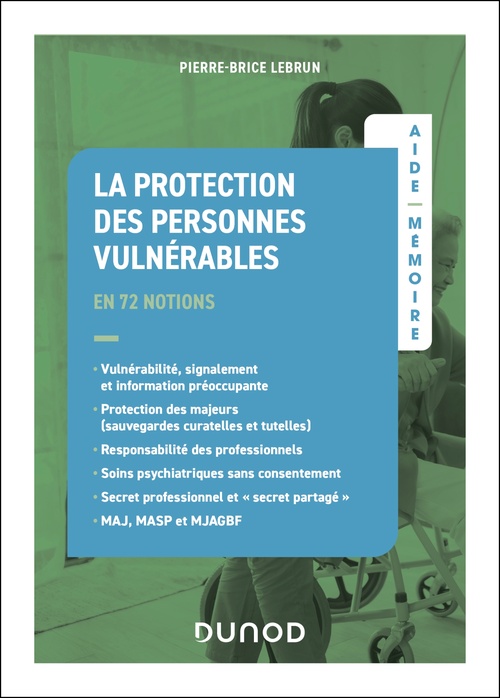 ebook cover of Aide-mémoire - La protection des personnes vulnérables, by Pierre-Brice Lebrun