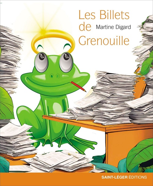 ebook cover of Les billets de grenouille, by Martine Digard