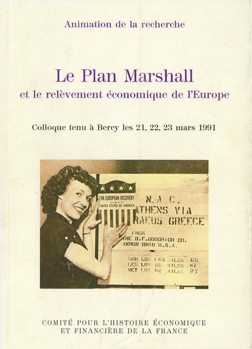 Couverture ebook de Le Plan Marshall et le relèvement économique de l´Europe, de