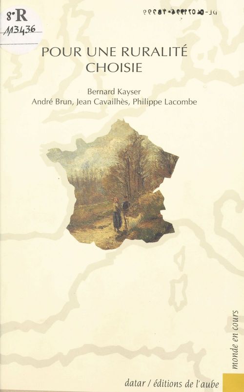 ebook cover of Pour une ruralité choisie, by Bernard Kayser