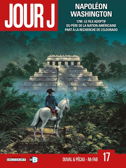 ebook cover of Jour J T17 - Napoléon Washington, by Fred Blanchard