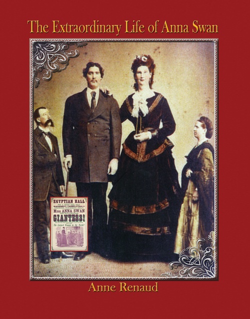 Couverture ebook de The Extraordinary Life of Anna Swan, de Anne Renaud