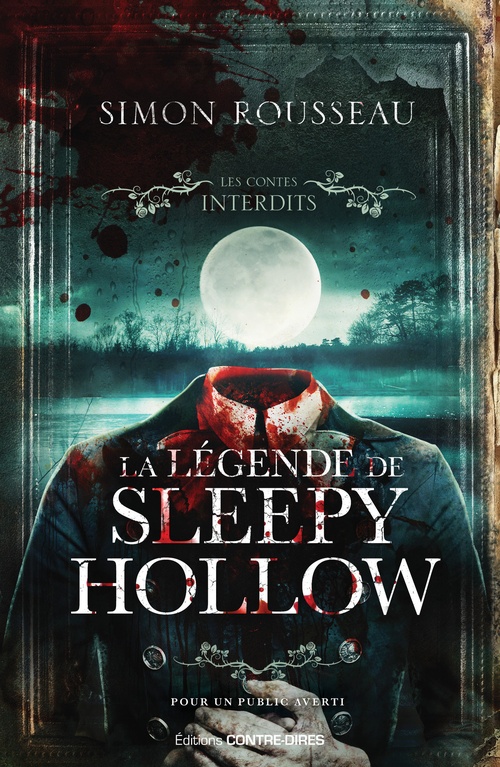 Couverture ebook de La légende de Sleepy Hollow, de Simon Rousseau