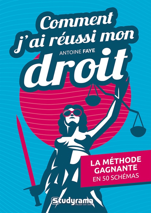 ebook cover of Comment j'ai réussi mon droit, by Antoine Faye