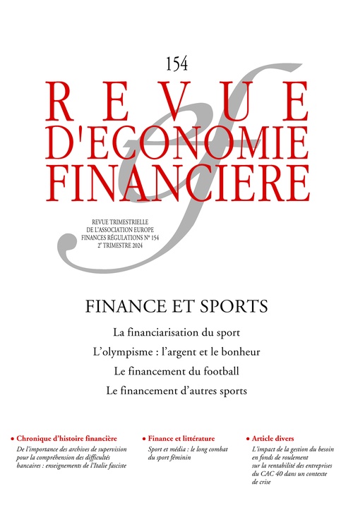 Couverture ebook de Finance et sports, de Philippe Autier, Robert Baade, Eric Barget, Patrice Bouvet, Collectif, Marc Lavoie, Daam Van Reeth