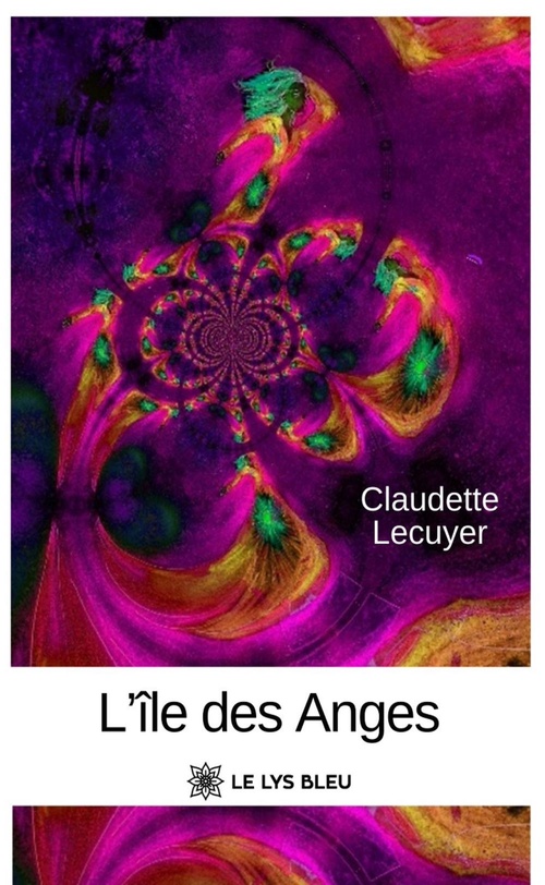 Couverture ebook de L'île des Anges, de Claudette Lecuyer