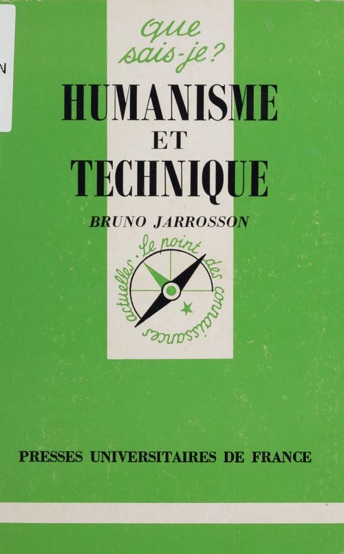 ebook cover of Humanisme et technique, by Bruno Jarrosson