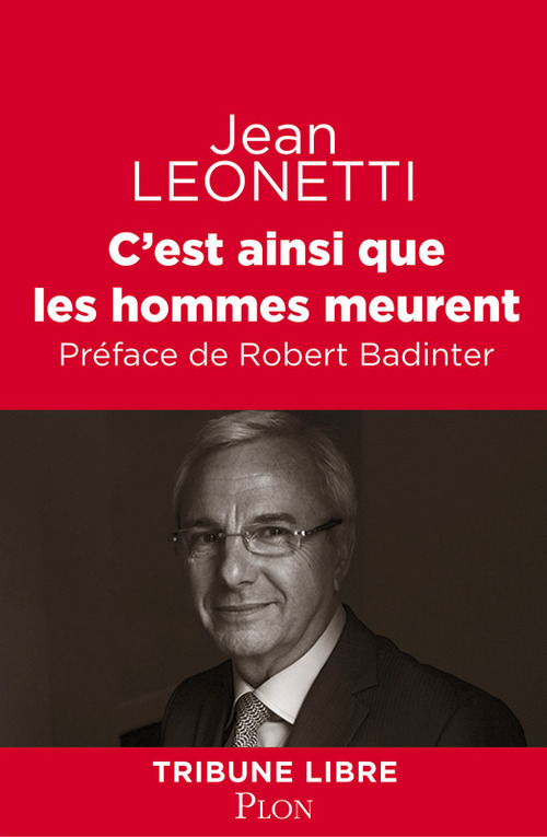 Couverture ebook de C'est ainsi que les hommes meurent, de Jean Leonetti